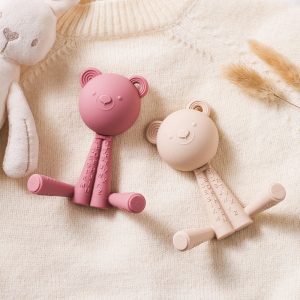 Siliconen Bijtring - Veilig BPA-Vrij Babyspeelgoed voor Doorkomende Tandjes